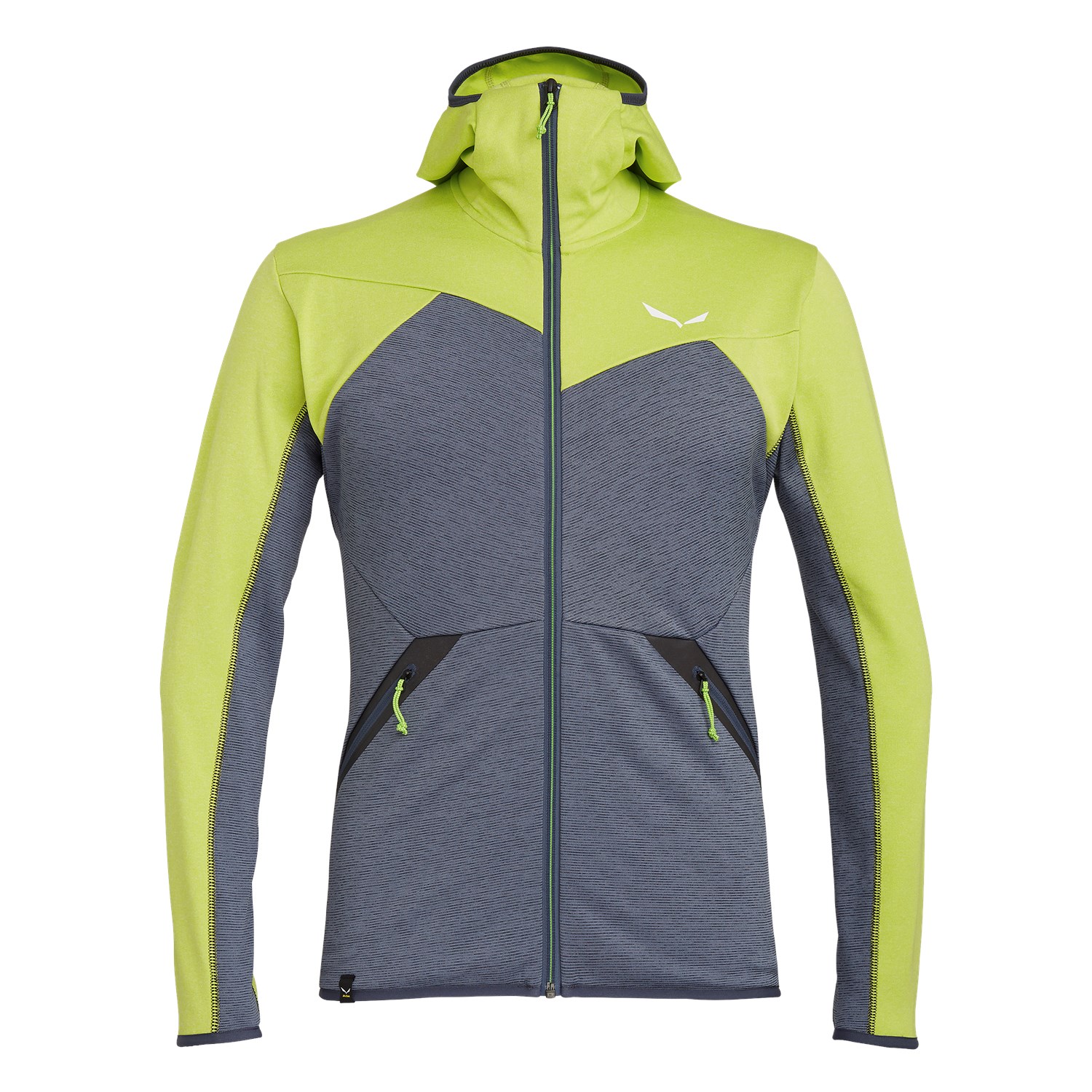 

Флис Salewa Puez Melange Polarlite Full-Zip  Серый-Зеленый, Флис Salewa Puez Melange Polarlite Full-Zip S Серый-Зеленый