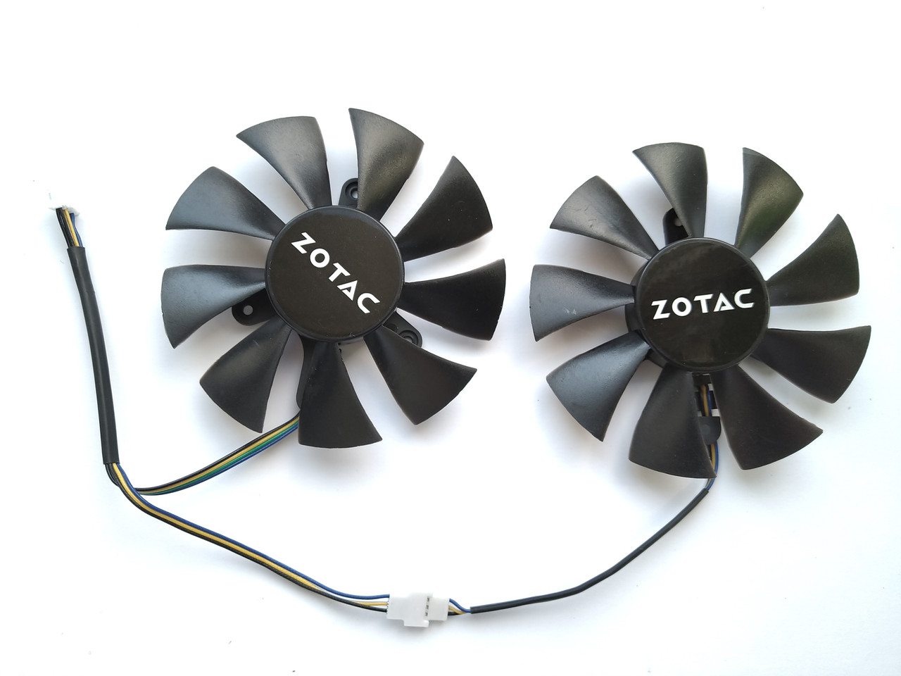 

Вентилятор Ecotherm для видеокарты Zotac GFY09010E12SPA (GA91S2H GA91O2H) комплект 2 шт (№37.2)