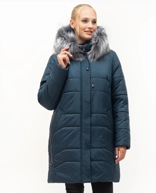 

Пуховик Maha 154 70 Мех Малахит