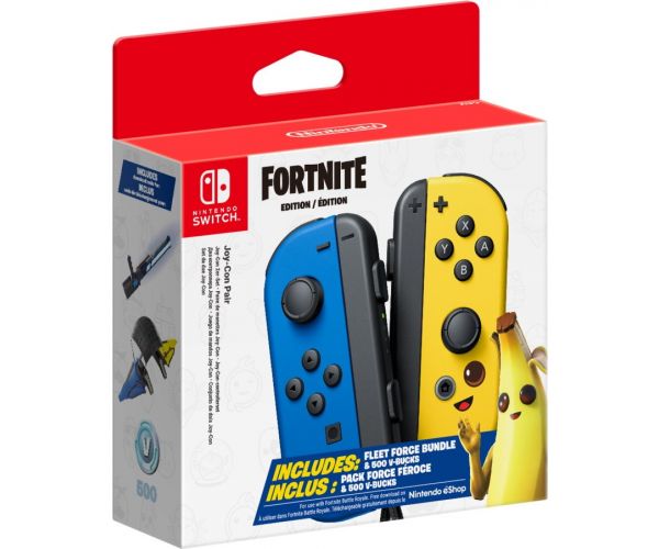 

Nintendo Switch Joy-Con Fortnite Edition: Fleet Force Bundle (пара) (без ваучера)