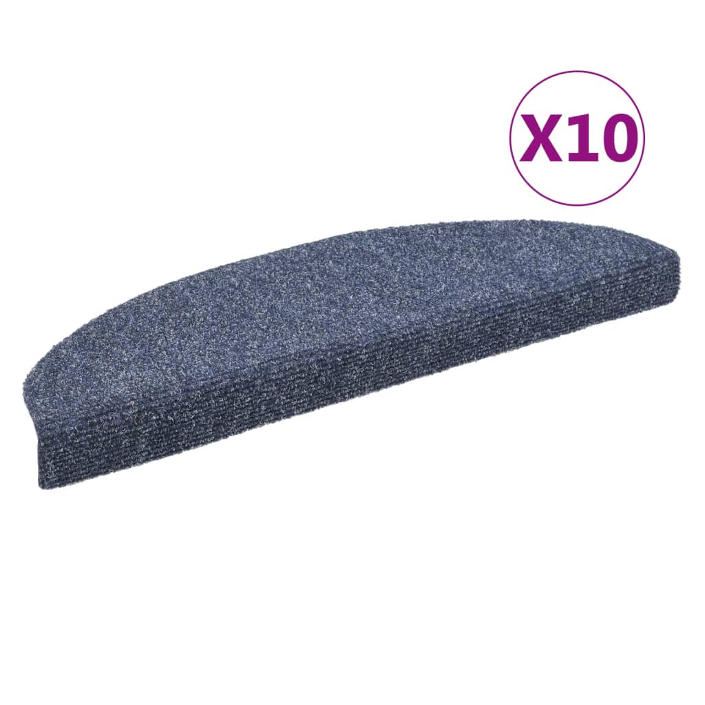 

Самоклеючі чохли для сходів Shumee 10 шт сині 65x21x4 см