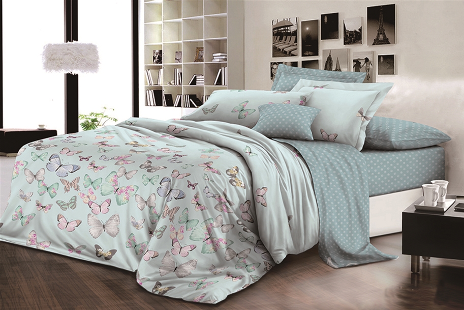 

Пододеяльник MirSon Бязь Premium 17-0098 Pamela 175х210 см