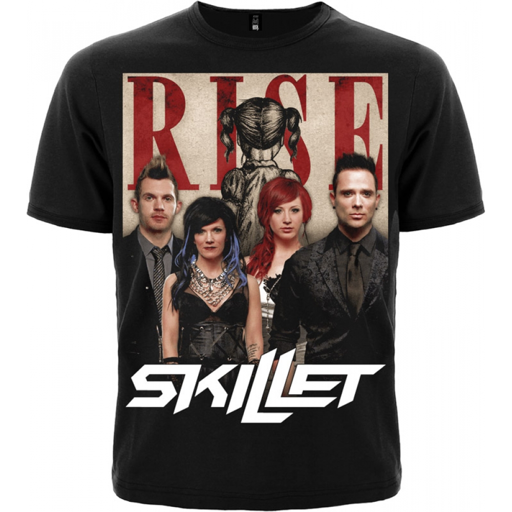 

Футболка Rockway Skillet "Rise" Черный , Размер, Футболка Rockway Skillet "Rise" Черный , Размер XL