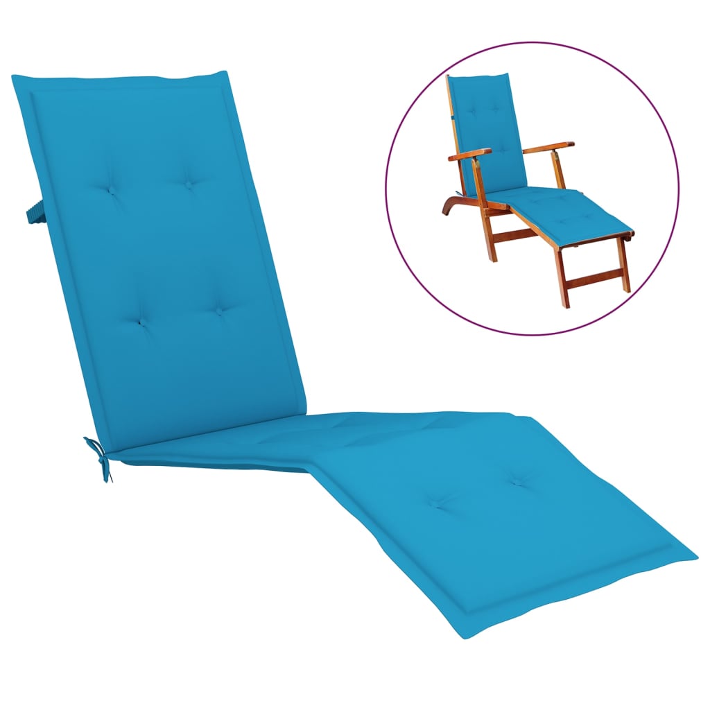 

Подушка Shumee для шезлонгів синя (75 + 105) x50x4 см