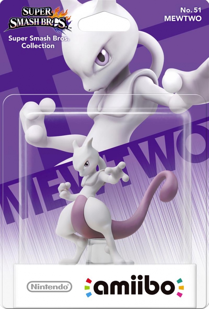 

Фигурка Nintendo Amiibo Super Smash Bros. Collection MEWTWO No. 51
