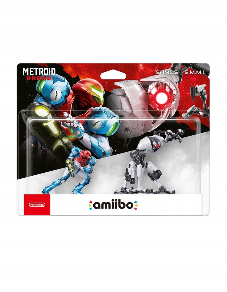 

Набор фигурок 2 шт Nintendo Amiibo METROID DREAD - SAMUS E.M.M.I.
