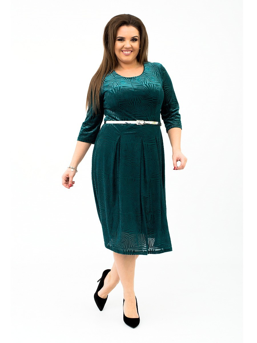 

Платье Ninele Style 338-4  Зеленое, Платье Ninele Style 338-4 54 Зеленое