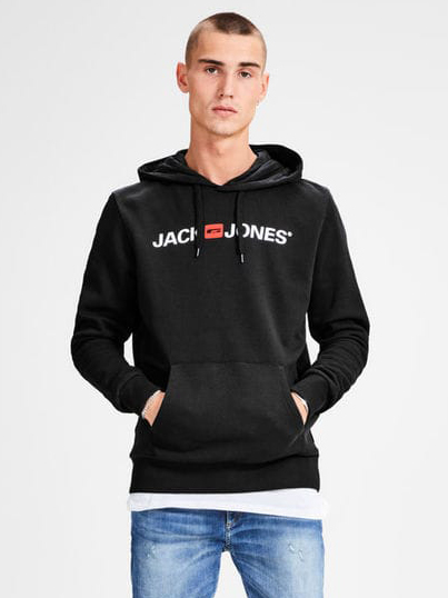 

Худи Jack & Jones 12137054  Black, Худи Jack & Jones 12137054 L Black