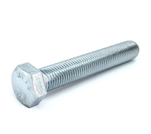 

Болт метрический 8х70 шестигранная головка белый цинк 10225964
