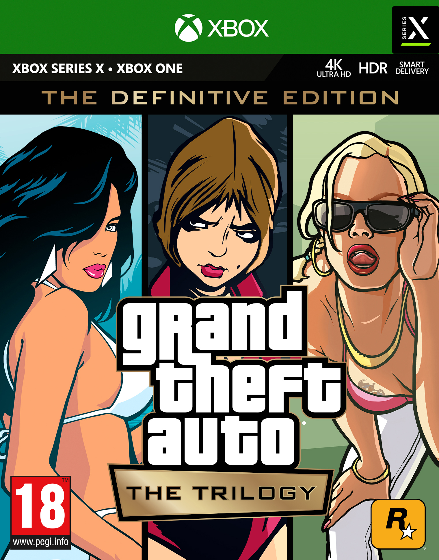

Игра GTA Trilogy для Xbox One (Blu-ray диск, Russian subtitles)
