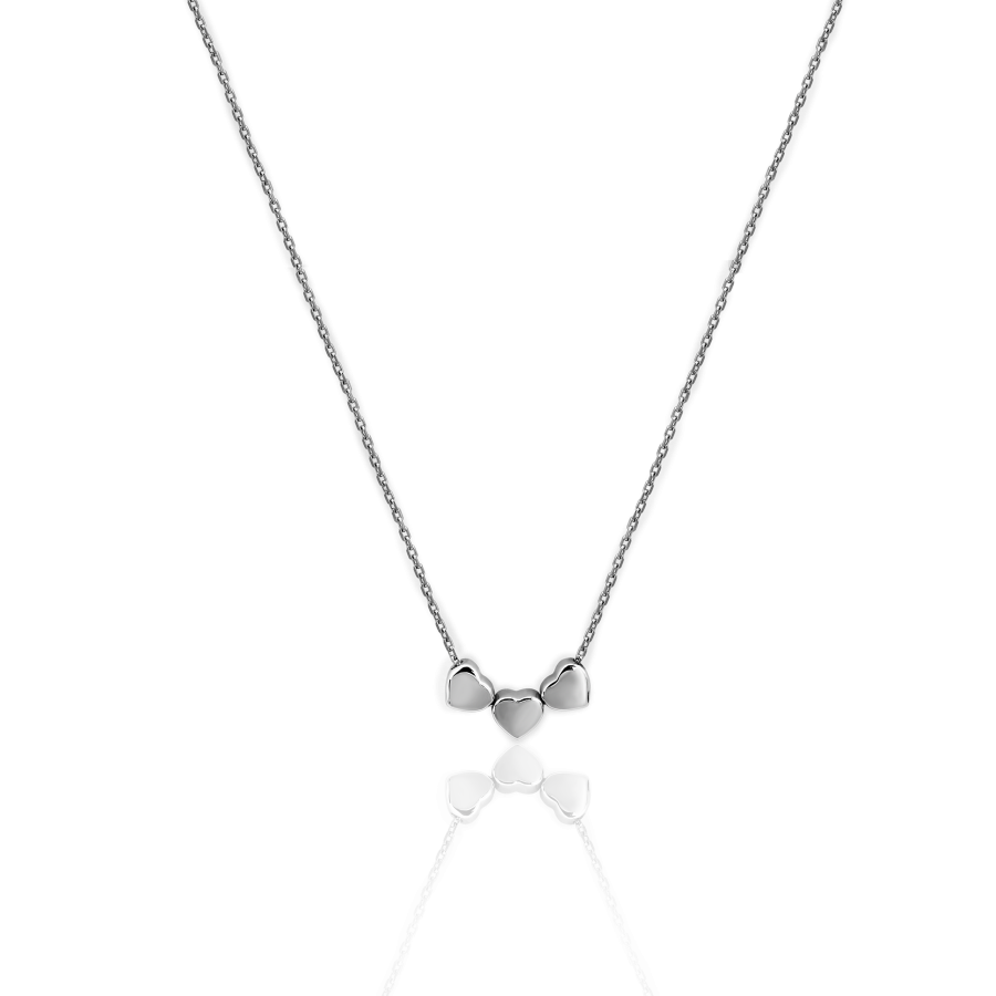 

Колье Qzsilver (908-00885) Серебро Белый 42 размер