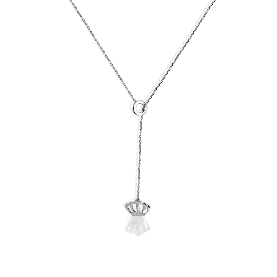 

Колье Qzsilver (908-00807) Серебро Белый 48 размер