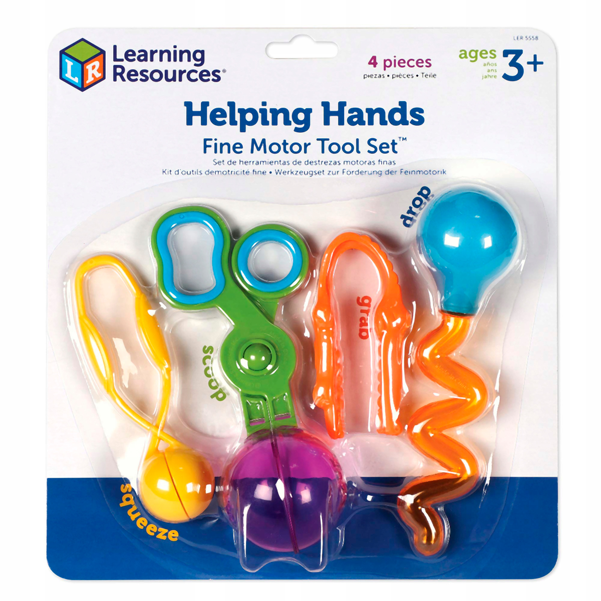 

Игровой набор LEARNING RESOURCES серии "Маленькие ручки» - ВЕСЕЛЫЕ ИНСТРУМЕНТЫ