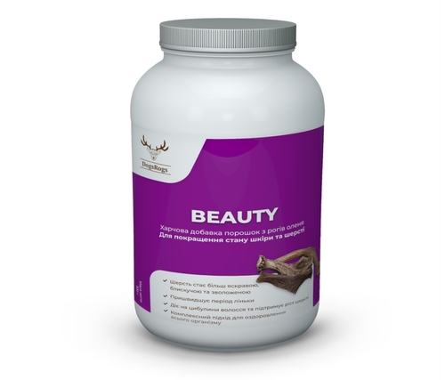 

Порошок из рогов оленя для собак Beauty 300 г DogsRogs BGL-DG-18