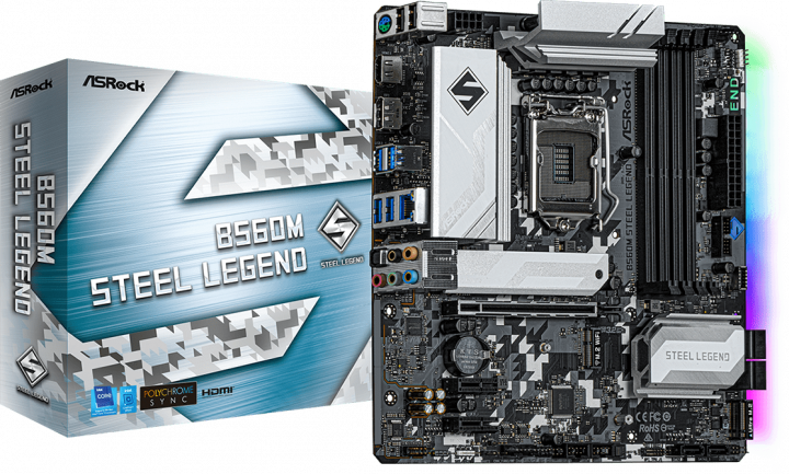 

Материнська плата ASRock B560M STEEL LEGEND