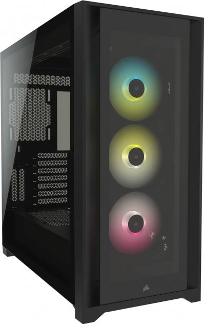 

Корпус Corsair iCUE 5000X RGB Tempered Glass Black (CC-9011212-WW)