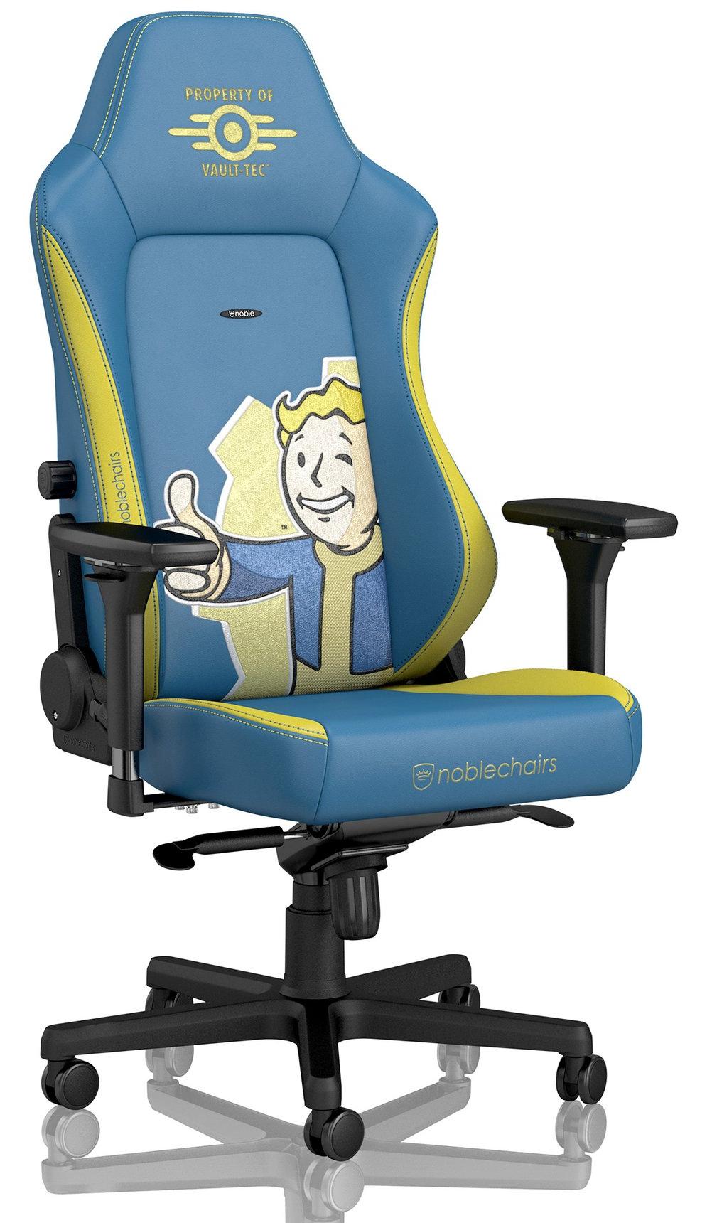 

Крісло ігрове Noblechairs Hero Fallout Vault Tec Edition (NBL-HRO-PU-FVT)