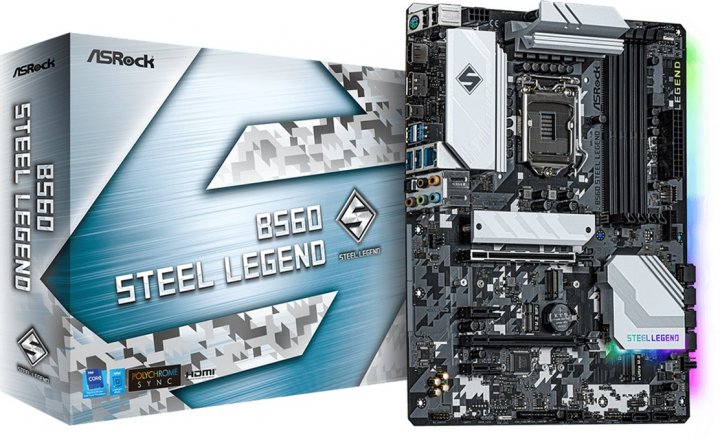 

Материнська плата ASRock B560 STEEL LEGEND
