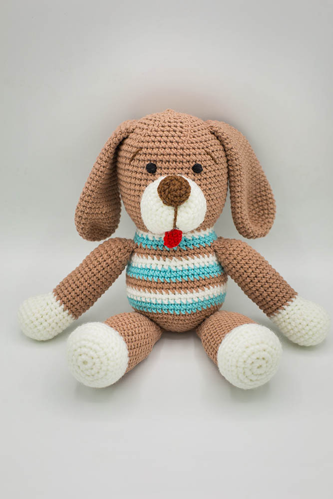 

Игрушка Kaanni Щенок 26 см 26 Коралловый