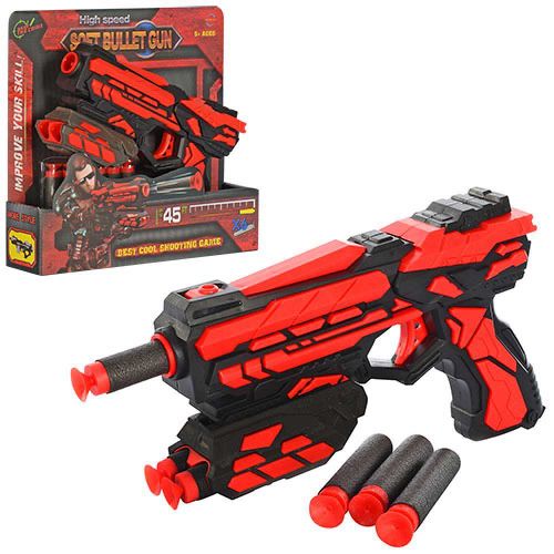 

Пистолет "Soft bullet gun" с поролоновыми пулями