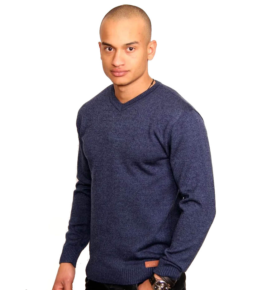 

Fashions • Свитер мужскои Petr Fashions XXL джинс (8280-лд)