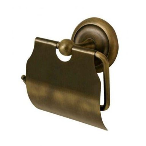 

Держатель для туалетной бумаги Bisk Deco металлический бронза (11765236)