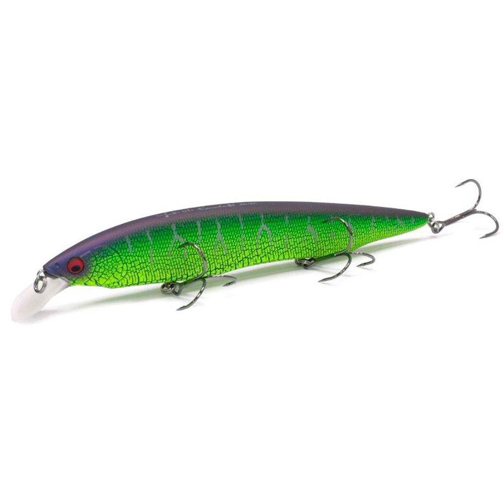 

Воблер Megabass Kanata Ayu 160F 160mm 30g Mat Green Lizard