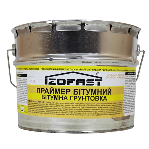 

Праймер битумный Izofast (грунт) 5 л 11892195