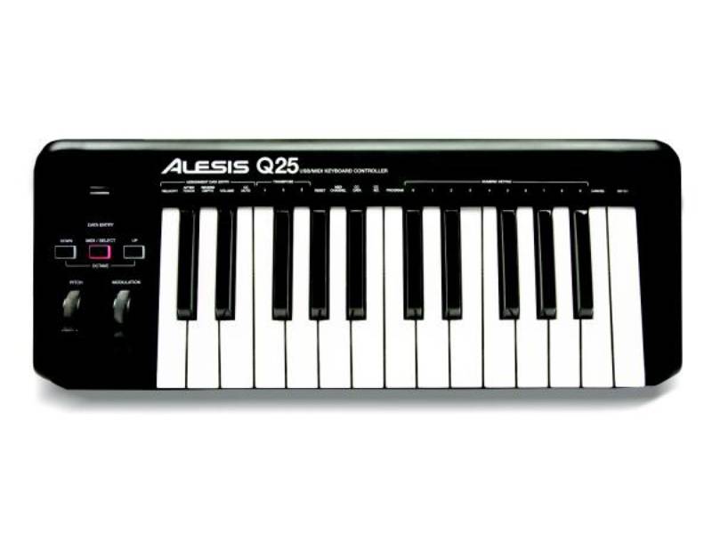 

MIDI контроллер и MIDI клавиатура ALESIS Q25 83770