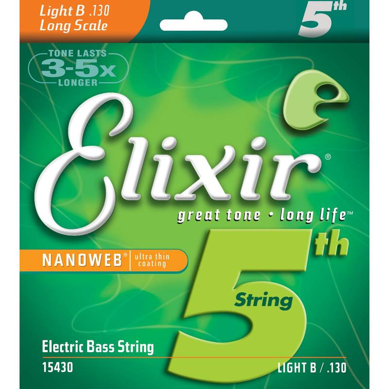

Струны для бас-гитары ELIXIR 5S NW M L 48681