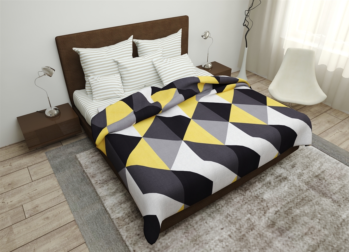 

Простынь MirSon Бязь Premium 17-0120 Anibal 240х260 см