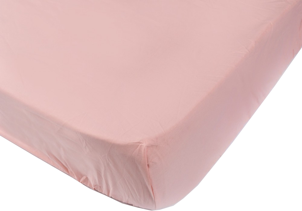 

Простынь на резинке SoundSleep Ранфорс 155 Pink Розовая 200х200 см