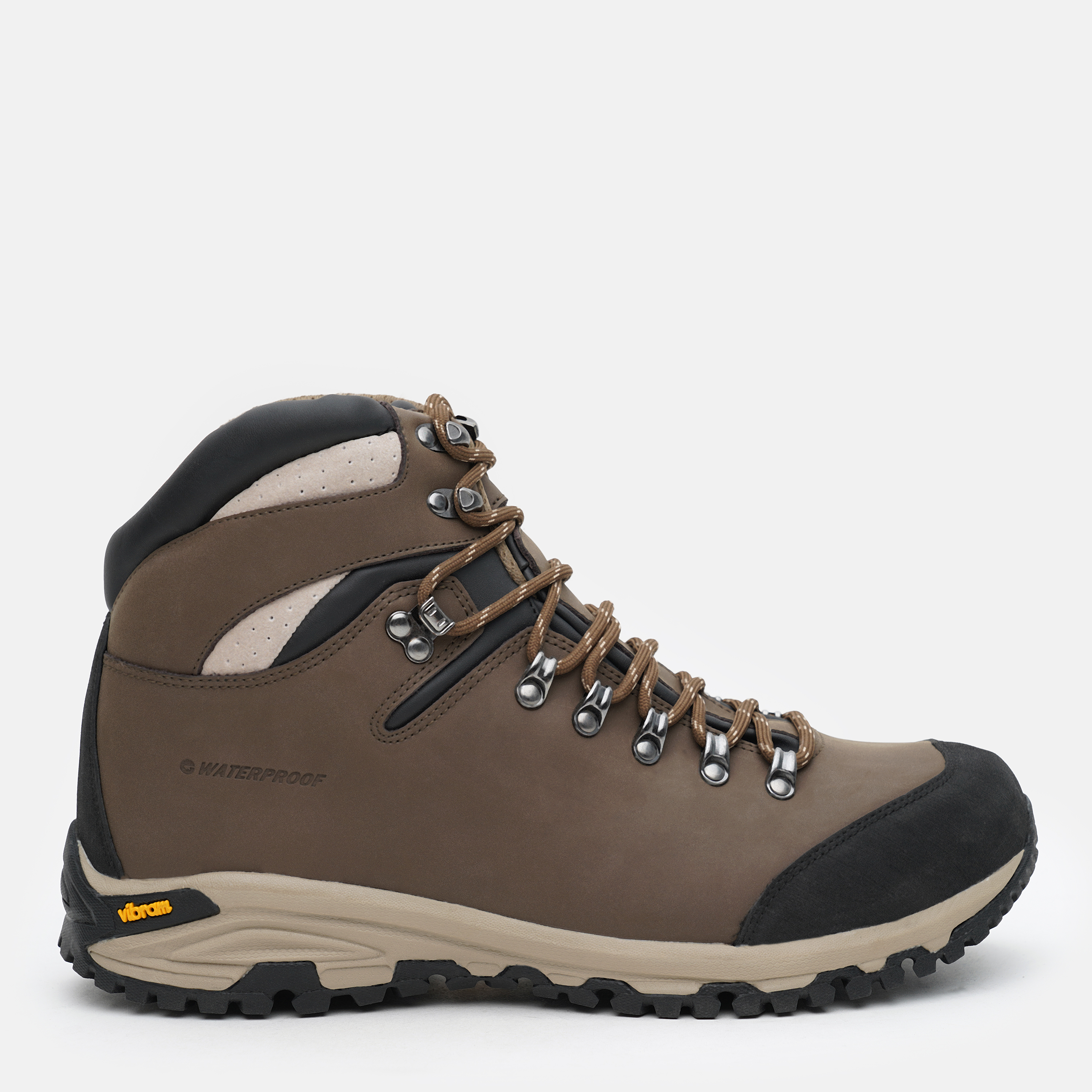 

Ботинки HI-TEC Sajama Mid Wp-Brn/Blk/Sand 46 (29.5 см) Коричневые с черным
