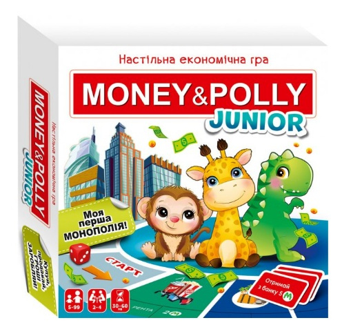 

Настільна гра. Money&Polly Junior