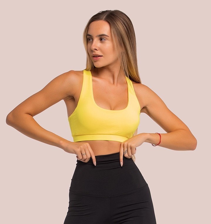 

Спортивный женский топ Asalart Cosmopolitan Push Up  Желтый 555652, Спортивный женский топ Asalart Cosmopolitan Push Up XS Желтый 555652
