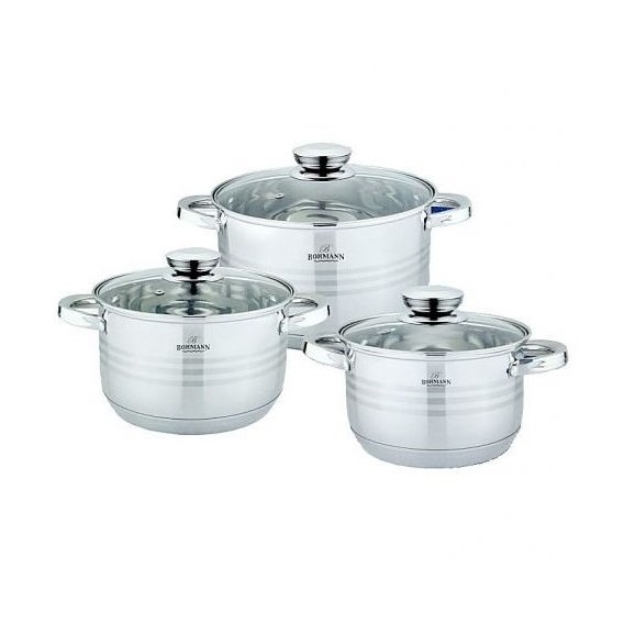 

Набір каструль 6 пр. Bohmann (71242-06BH)