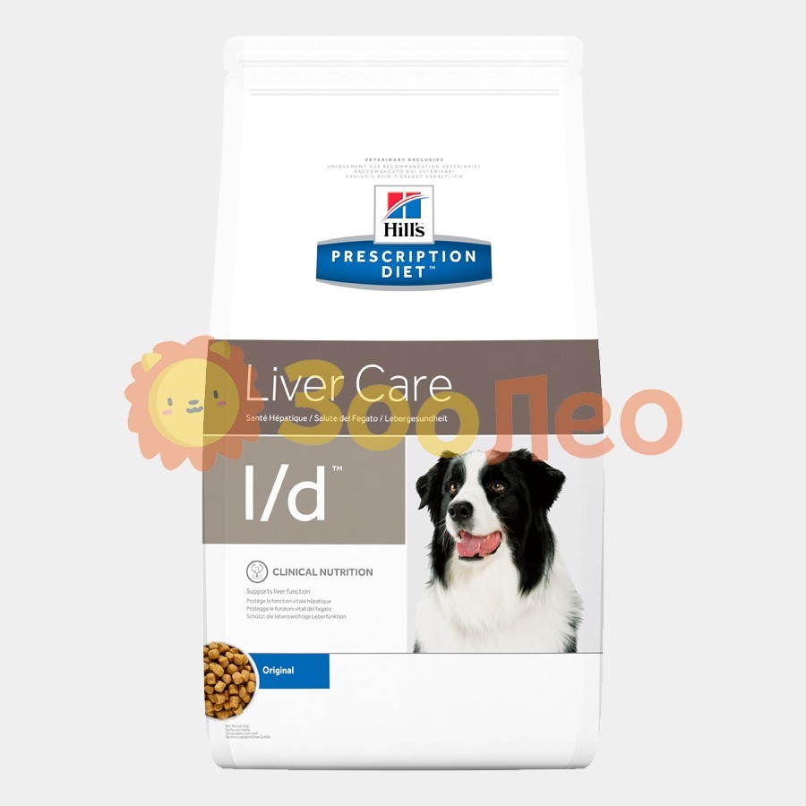 

Hill's Prescription Diet l/d Liver Care корм для собак, 12 кг