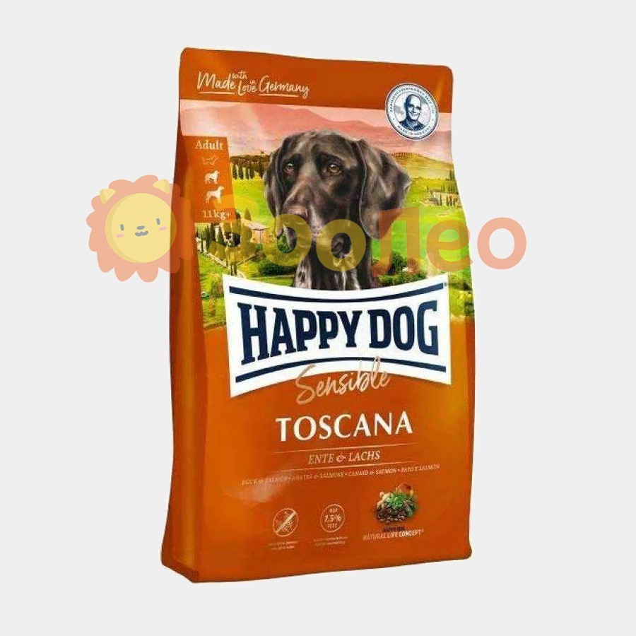 

Happy Dog Supreme Sensible Toscana - Сухой корм для взрослых собак с уткой и лососем 12.5 кг