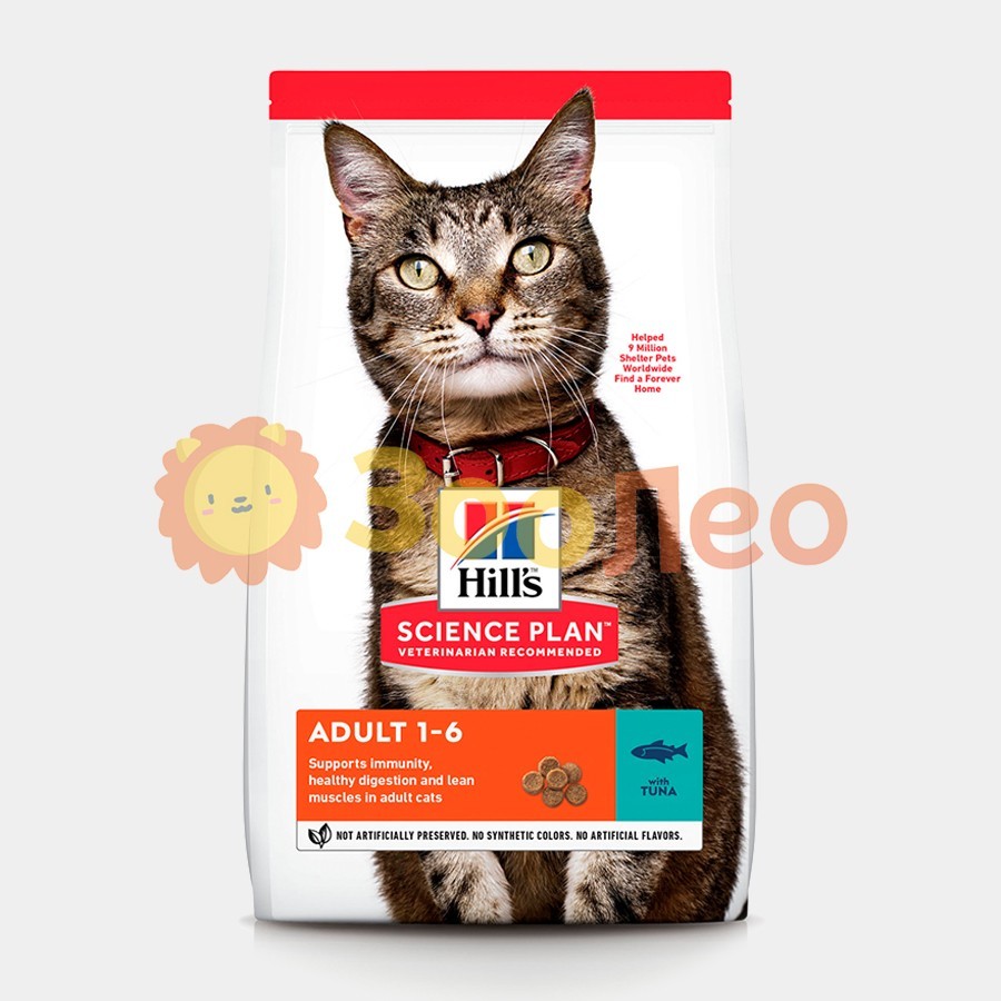

HILL'S SCIENCE PLAN Adult Сухой Корм для Кошек с тунцом - 10 кг