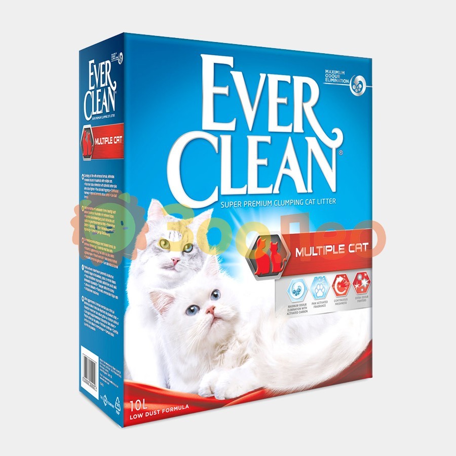 

Наповнювач туалетів для кішок Ever Clean Мультикет - 10л