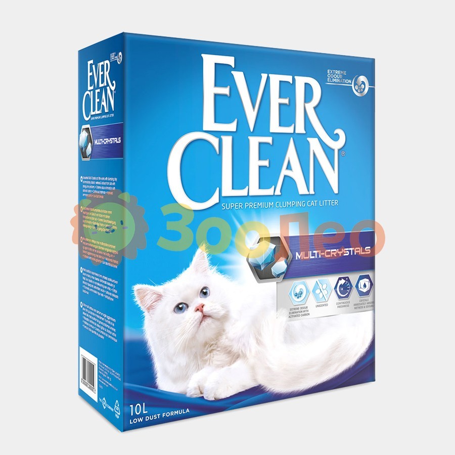 

Наполнитель туалетов для кошек Ever Clean Мульти-Кристаллы - 10л