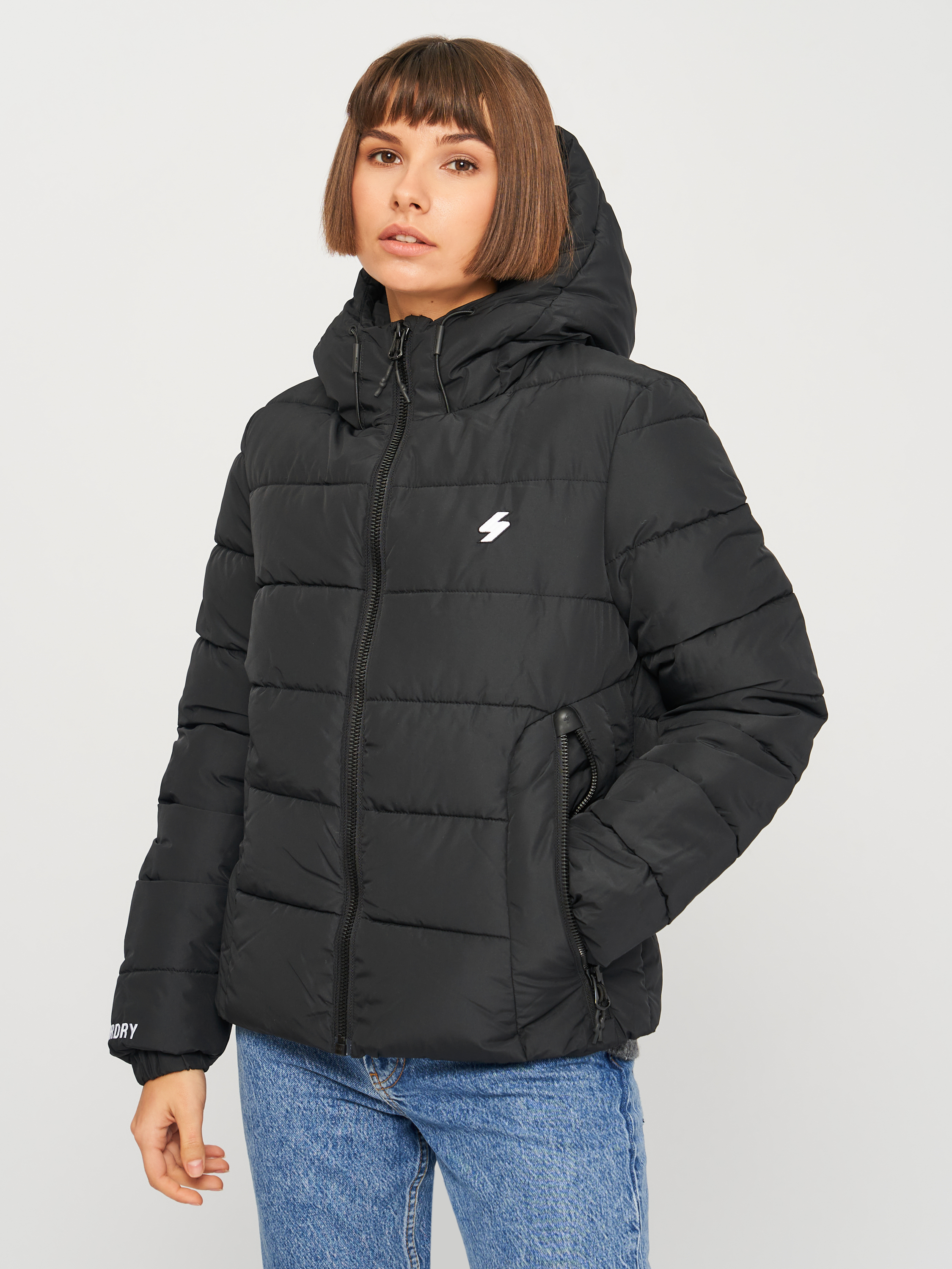 

Куртка Superdry Hooded Spirit Sports Puffer W5010964A-02A  (14) Black, Куртка Superdry Hooded Spirit Sports Puffer W5010964A-02A L (14) Black