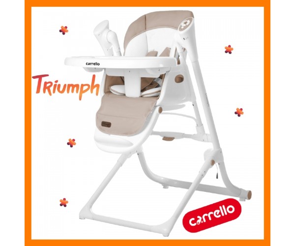 

Стульчик для кормления-качели Carrello Triumph CRL-10302 Cocoa Brown