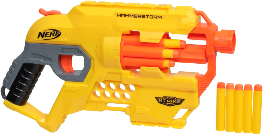 

Бластер Hasbro Nerf Alpha Strike Хаммерсторм (E6748)