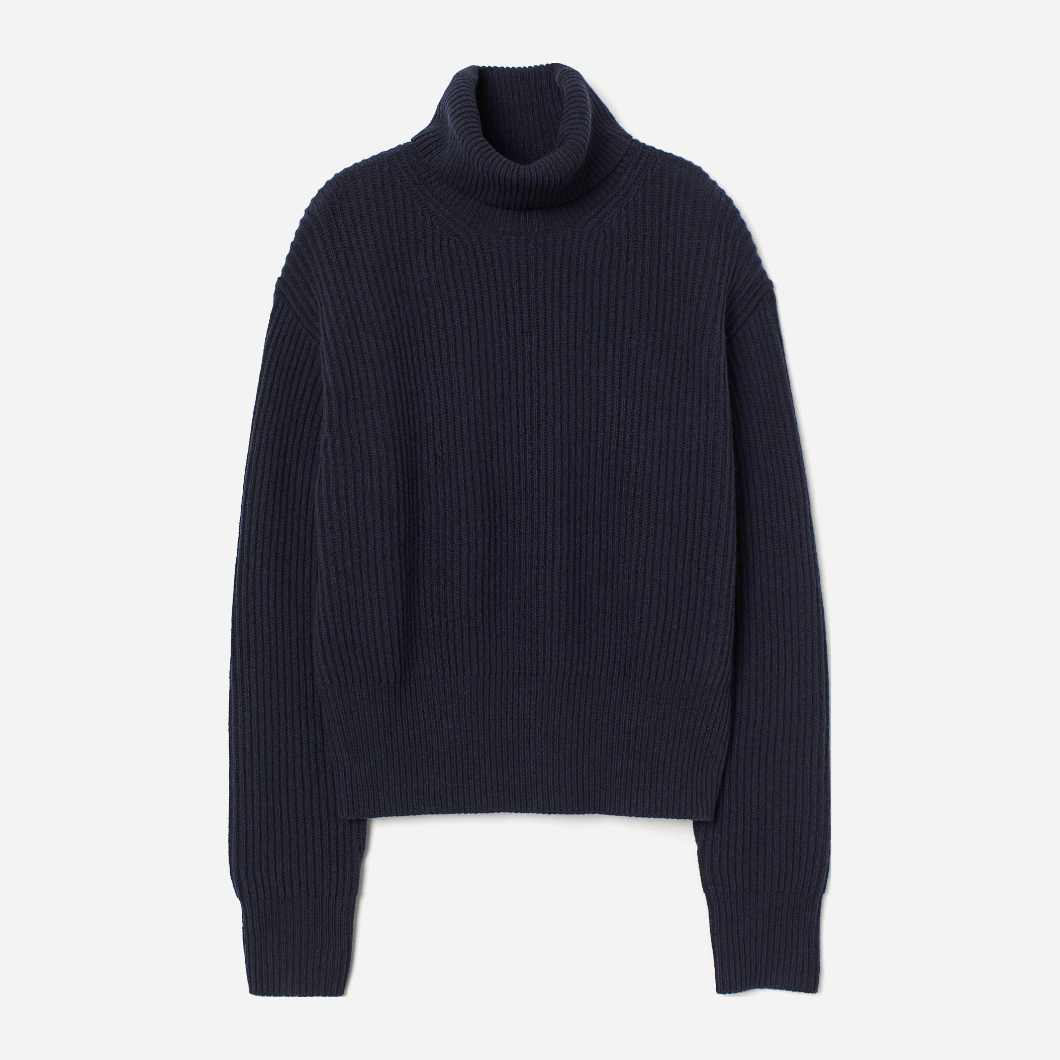 

Свитер H&M 1008-9335312 XS Темно-синий