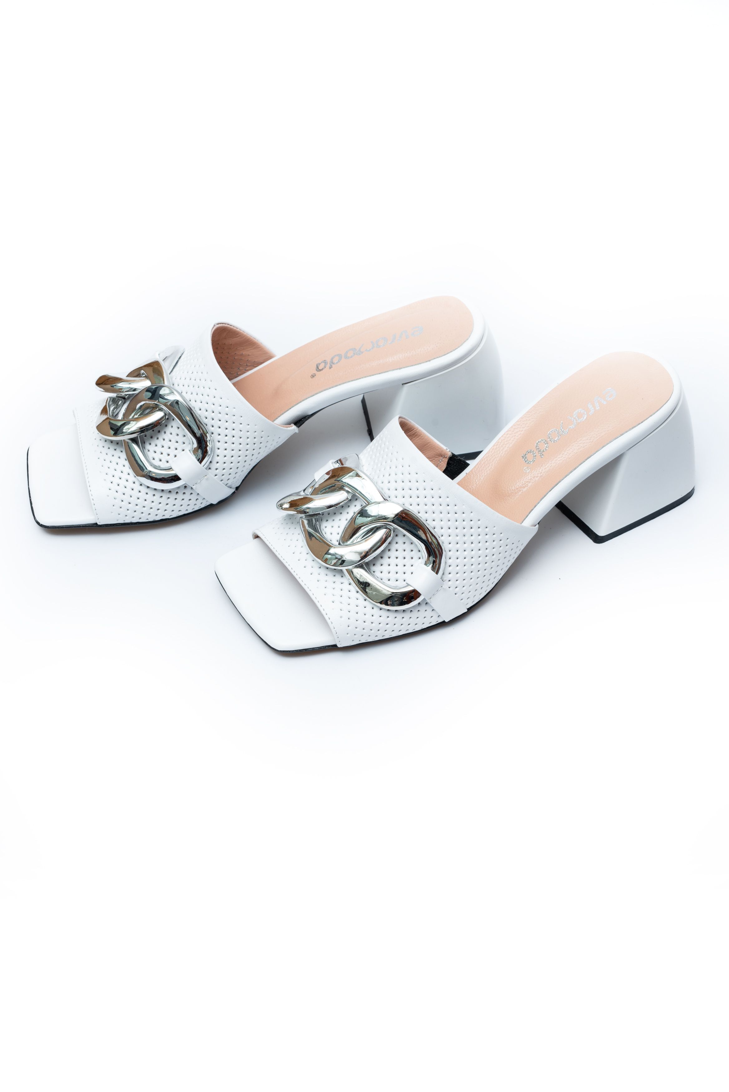 

Мюли Evromoda 0697 Белые 37