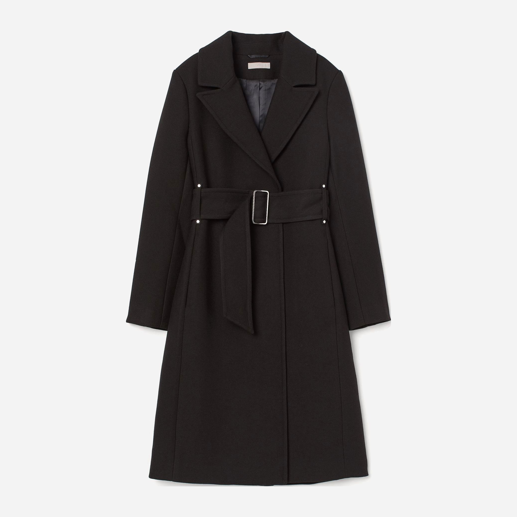 

Пальто H&M 1510-7749530 36 Черное