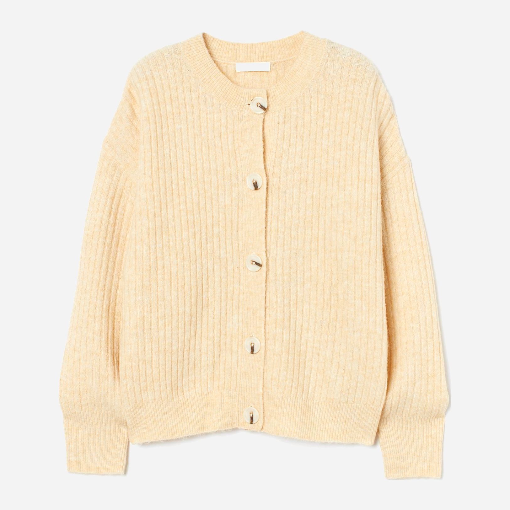 

Кардиган H&M 1808-9418303  Желтый меланж, Кардиган H&M 1808-9418303 S Желтый меланж