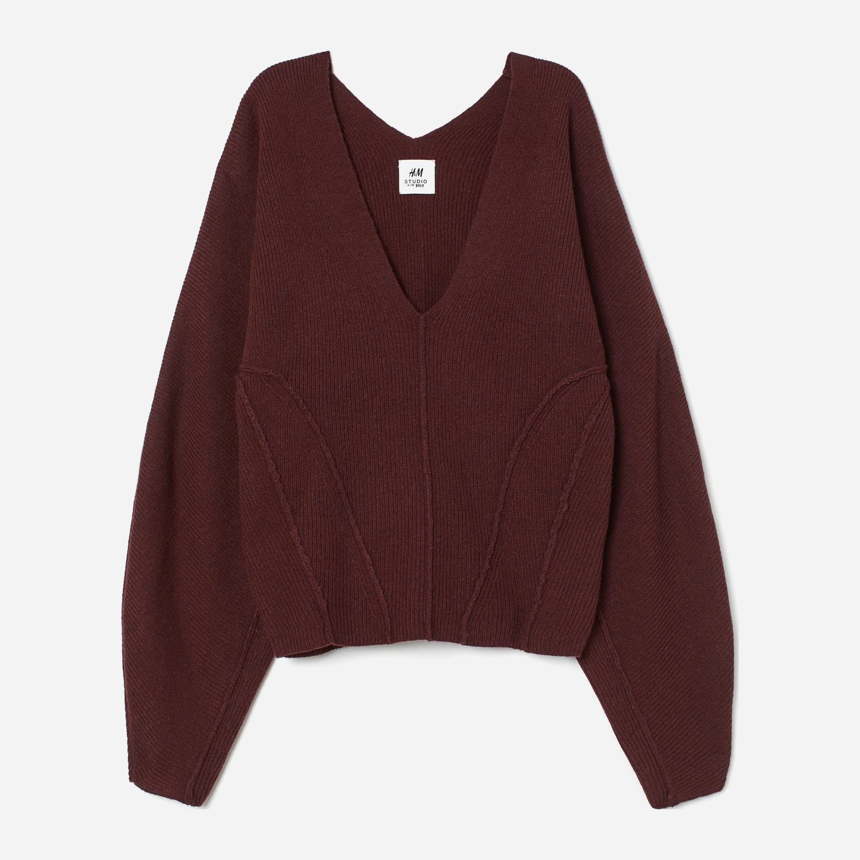 

Пуловер H&M 1910-789397 S Сливовый