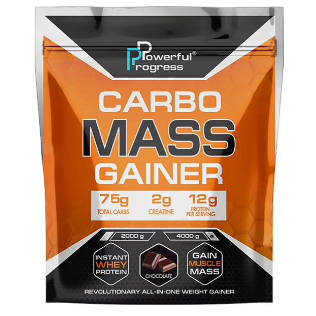

Высокоуглеводный гейнер Powerful Progress Сarbo Mass Gainer 4 кг Шоколад